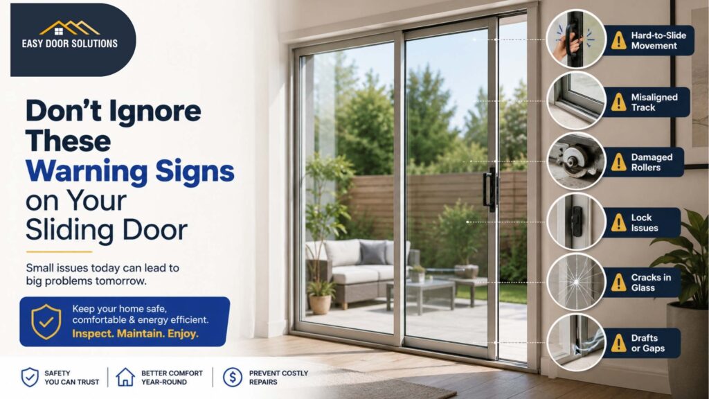 Don’t Ignore These Warning Signs on Your Sliding Door