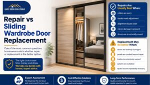 Repair vs Sliding Wardrobe Door Replacement