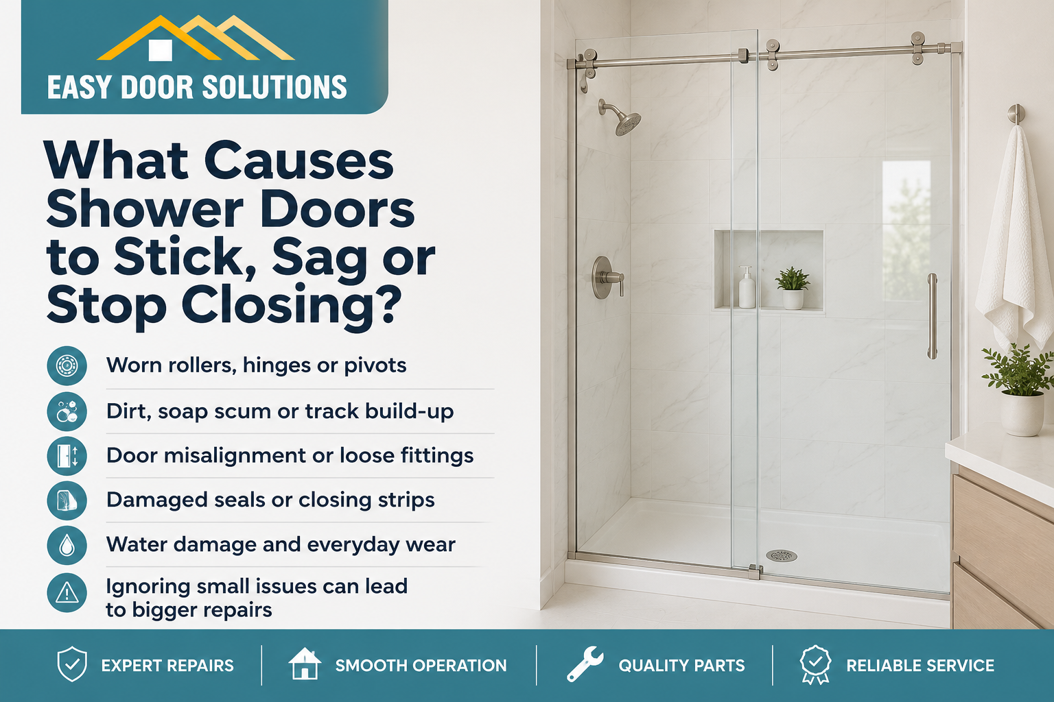 shower screen door