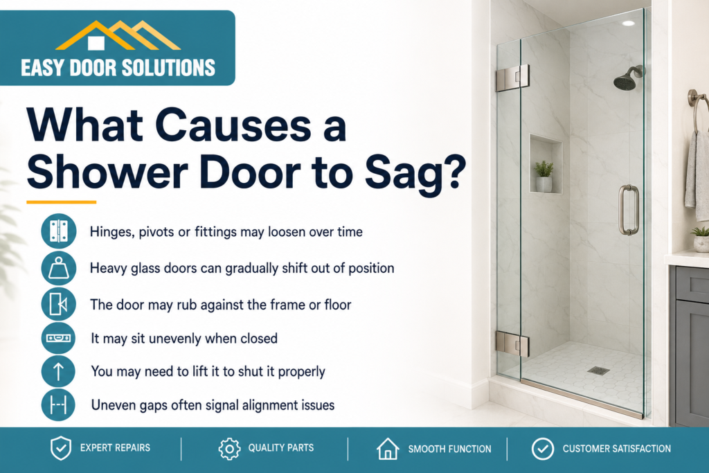 shower screen door