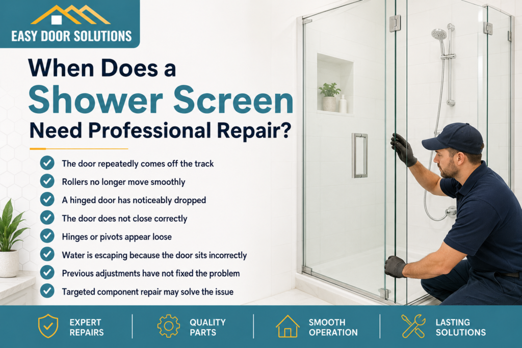shower screen door