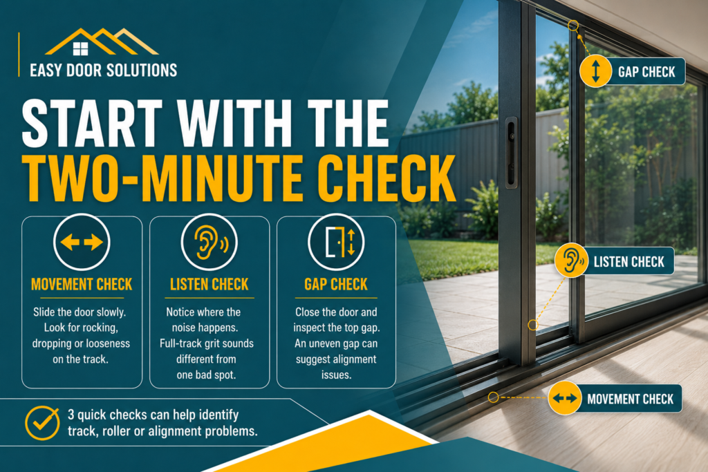Start with the two-minute check