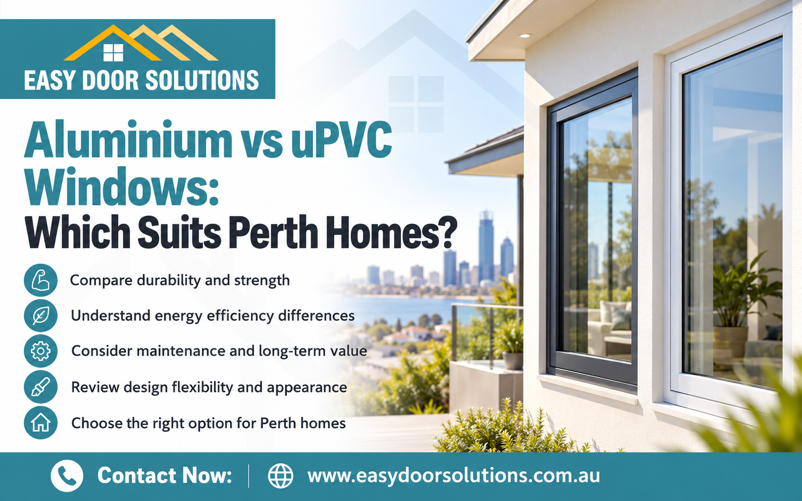 aluminium vs uPVC windows
